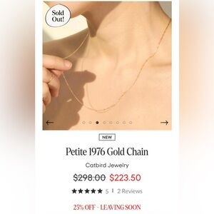 ISO (In Search of) Catbird 1976 Petite Chain